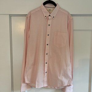 Men's W.R.K. NY Pink Dress Shirt (Size M)